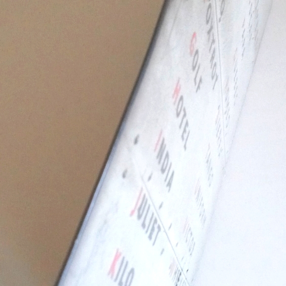 Aviation Alphabet Metal Sign - Picture 5 of 7